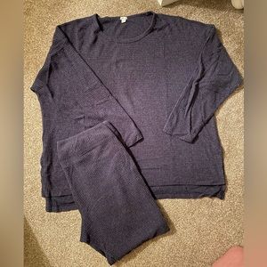 Aerie Waffle Knit Set